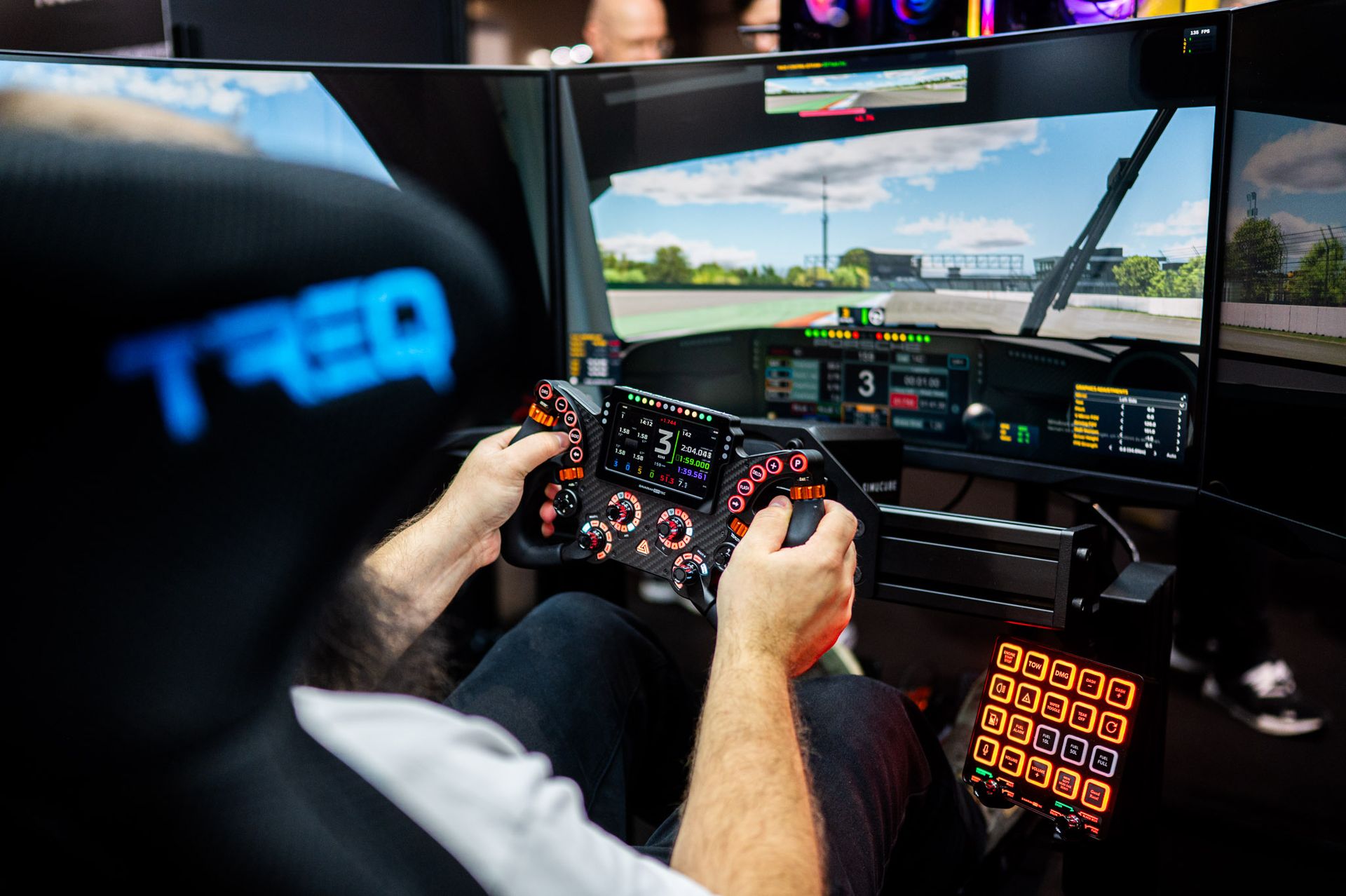 Treq Sim Rig Sim Racing Expo 2025 | Treq | Sim Racing Equipment