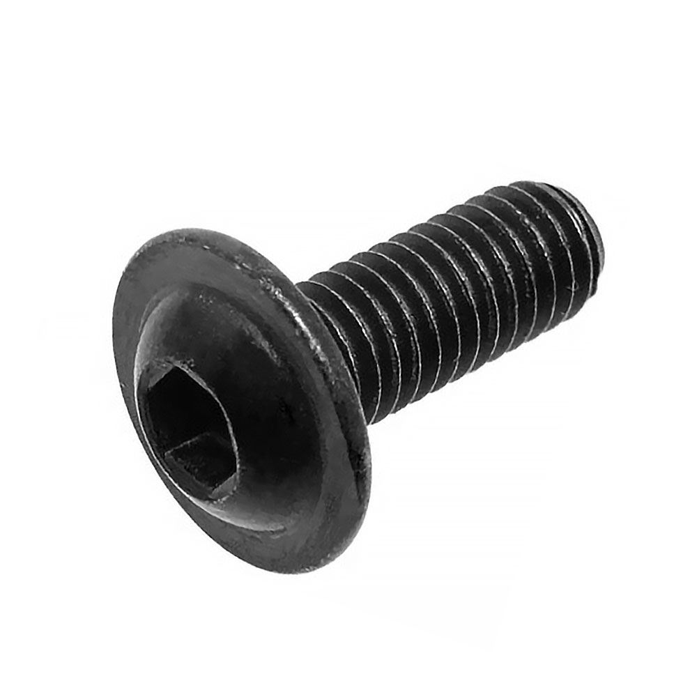 [TBV-BHSF-M8x16B] M8 Black ISO 7380-2