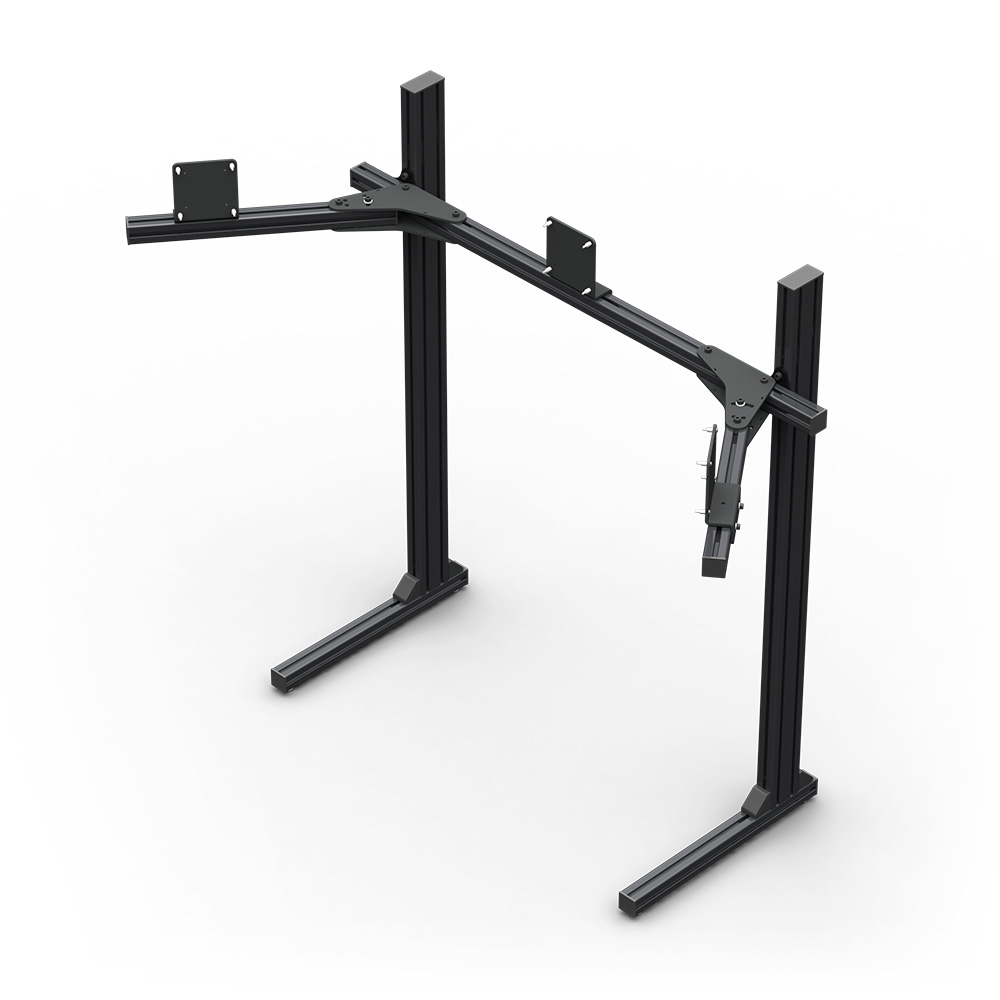 Freestanding Triple Monitor Stand