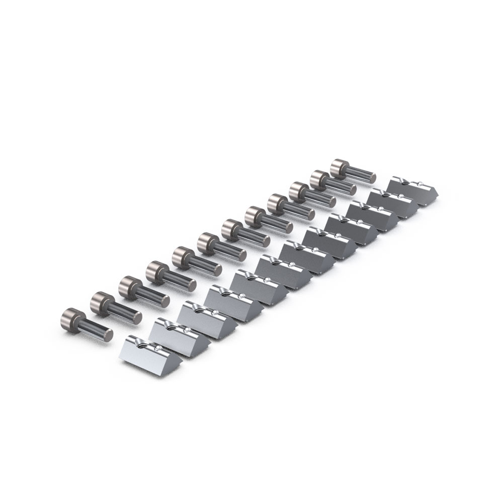 [TBV-A-HESM-001] Mounting Set for Heusinkveld Pedals (Sprint Pedals)